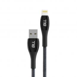 SKI - สกี จำหน่ายสินค้าหลากหลาย และคุณภาพดี | BLL BLL9089IP สายชาร์จ USB Lightning 4A (Fast Charge) สายยาว 1 เมตร (สีดำ)